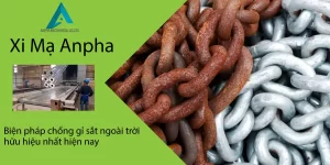 Biện pháp chống gỉ sắt ngoài trời hữu hiệu nhất hiện nay