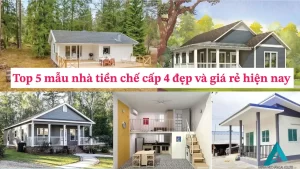 Top 5 mẫu nhà tiền chế cấp 4 đẹp và giá rẻ hiện nay