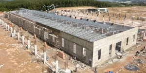 Những điều cần chú ý khi thi công móng nhà thép tiền chế