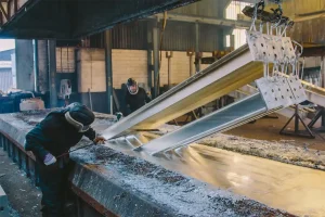 Mạ Kẽm Nhúng Nóng Thép Xây Dựng – Giải Pháp Bảo Vệ Kết Cấu Thép Tối Ưu